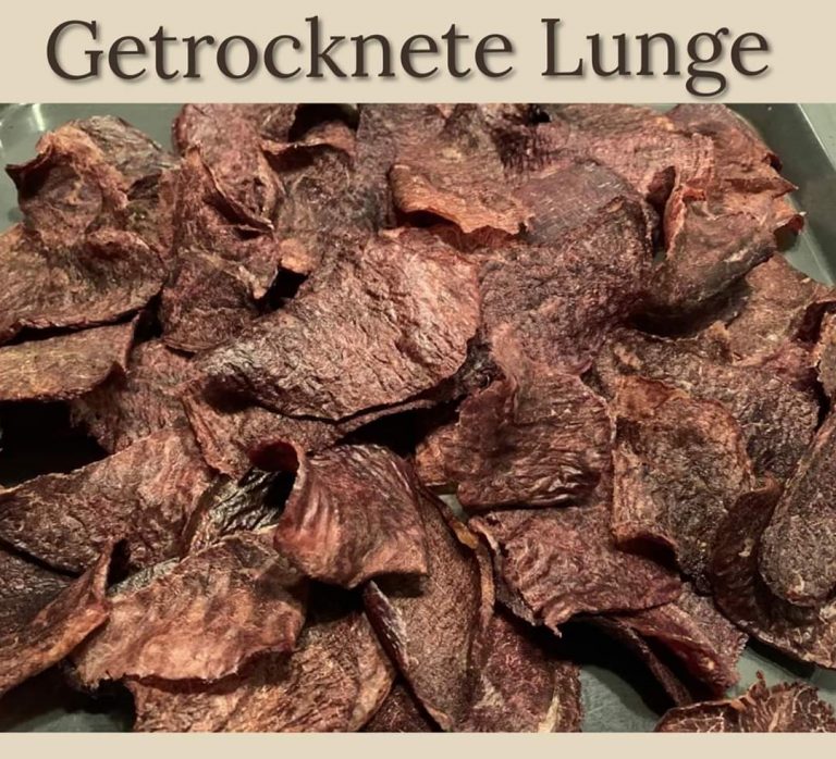 Gedörrte Lunge Ernährungsberatung für Hunde und Katzen